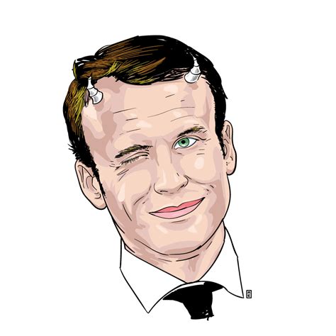 Macorn Emmanuel Macron By Zor Byzor Design Drawing Urbanart Draw