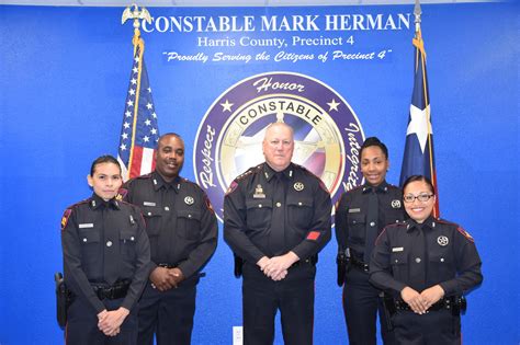 Constable Herman Hires Four New Deputies Harris County Constable