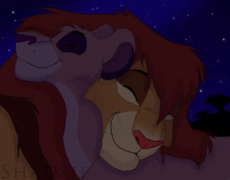 Kopa And Vitani Snuggle By Shadowofthemeadow On Deviantart Lion King
