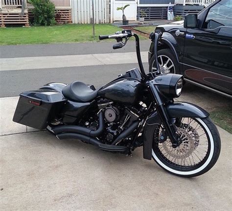 Blacked Out King Harley Davidson Bikes Road King Road King Custom