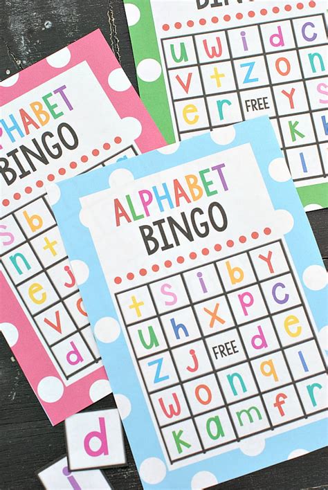 Alphabet Bingo Free Printable