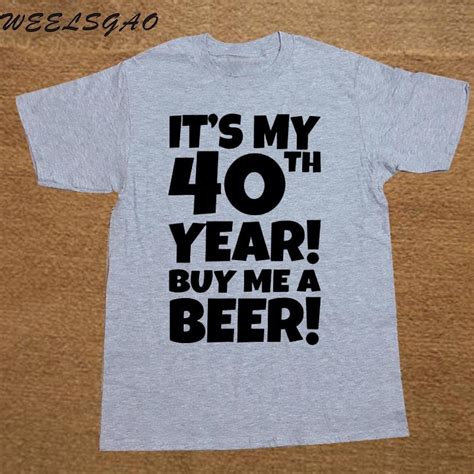 Shop online for 40th birthday gift ideas for men and women. Funny 40th Birthday Present Beer Joke Gift Dad Men's T ...