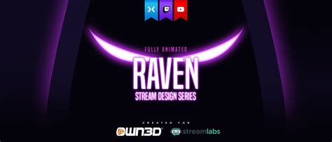 Raven Fortnite Twitch Stream Overlay Design Behance