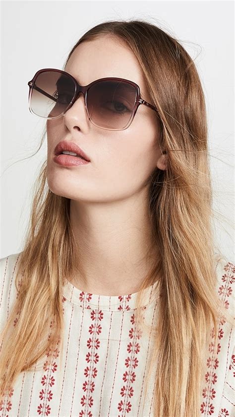 gucci ultralight acetate square sunglasses shopbop