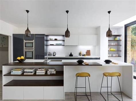 Para ver una galería completa o ampliar la información, pincha en el título o en cualquier imagen. 5 soluciones de islas de cocina con mesa para comer ...