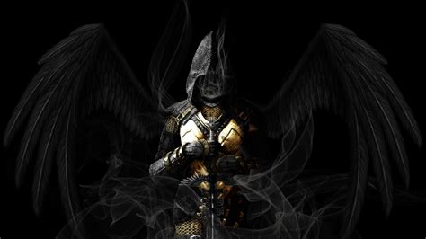 Wallpaper 1920x1080 Px Angel Angels Black Dark Gothic Grim Reaper Sword Wings