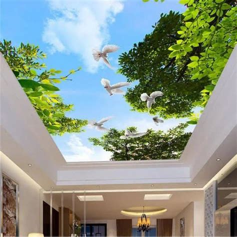 Epoxy Coated Luxceil Clip Stretch Ceiling For Restaurant Thickness 2
