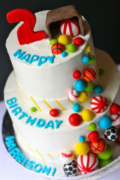 Make sure they have the best 2nd birthday, we have the ideal celebration 2nd birthday cake for your special occasion and a range of themes so you can personalise it to suit. ball cake | Themed birthday cakes, Bouncy ball birthday ...