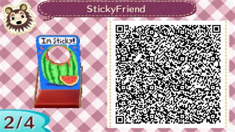 Here are a few designs to spruce up your island. QR Codes | Animal Crossing New Leaf (Cutout Standees Vol ...