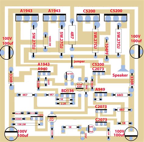 Sc Sa Amplifier Circuit Diagram Pcb