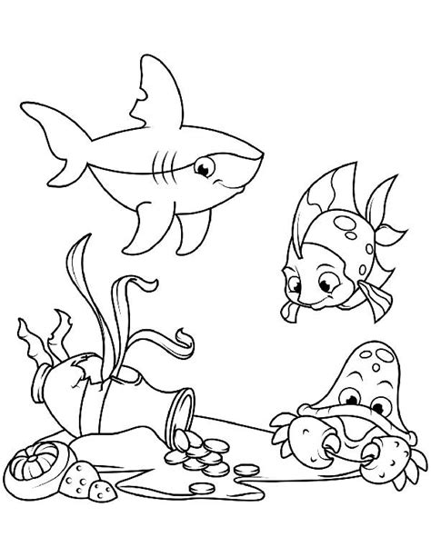 Desenhos Do Fundo Do Mar Para Imprimir E Colorir Images And