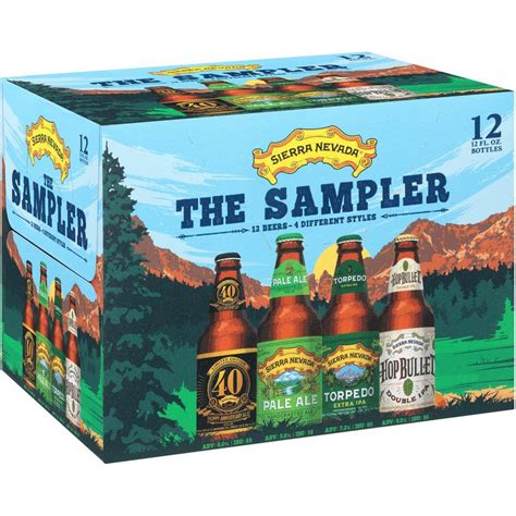 Sierra Nevada The Sampler Variety Beer 12 Oz Bottles