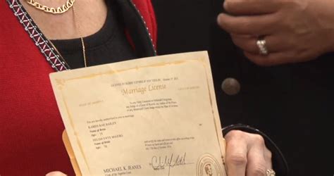 Couples Rush To Get Married After States Same Sex Marriage Ban