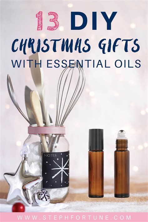 13 Diy Christmas Ts Using Essential Oils Essential Oils