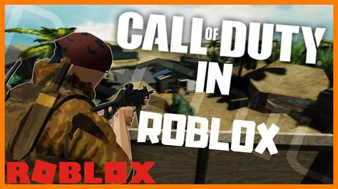 Call Of Duty In Roblox Youtube