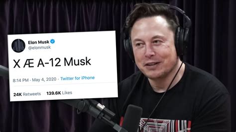The space x ceo announced the birth of their son on monday. Elon Musk explains how to pronounce his newborn baby X Æ A ...