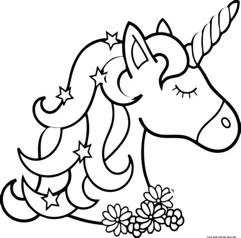 print out unicorn coloring pages - Free Kids Coloring PageFree Kids
