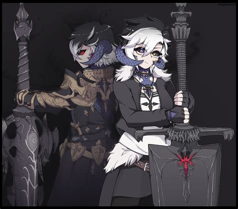 Aura And Her Fray Commission By Ahegaokami On Newgrounds