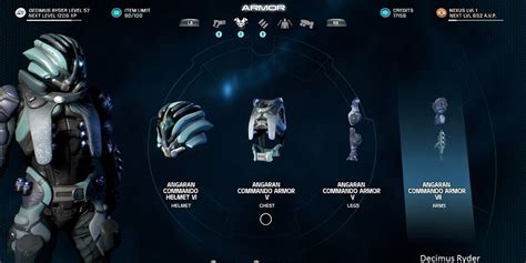 Mass Effect Andromeda Every Armor Set Ranked From Worst To Best