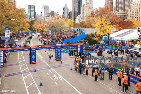 Nyc Marathon Finish Line Photos And Premium High Res Pictures Getty