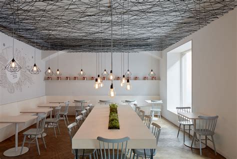 Lasagneria Restaurant In Prague By Mars Architects Interiorzine