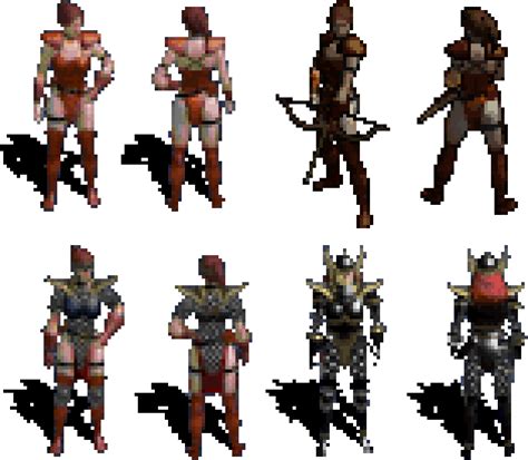 Trying To Recreate The Rogue From Diablo 1 And 2 Im Having Trouble