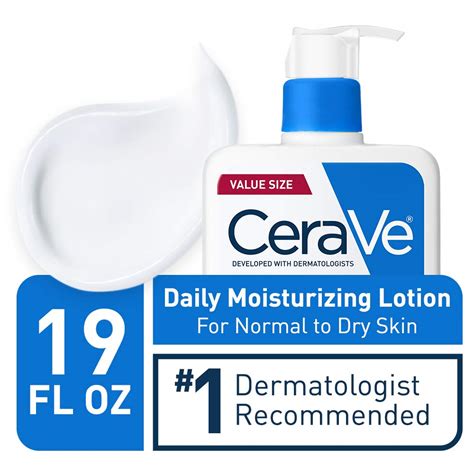 Cerave Daily Moisturizing Lotion 19 Ounce Face And Body Lotion For Dry