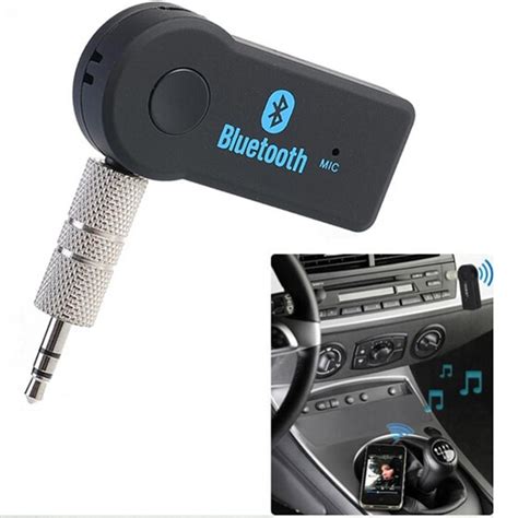 Universal 35mm Streaming Car Kit A2dp Wireless Bluetooth Pc Labtop Aux