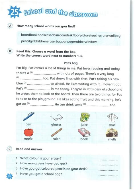 Fun For Starters Cambridge English Worksheets For Kids Cambridge