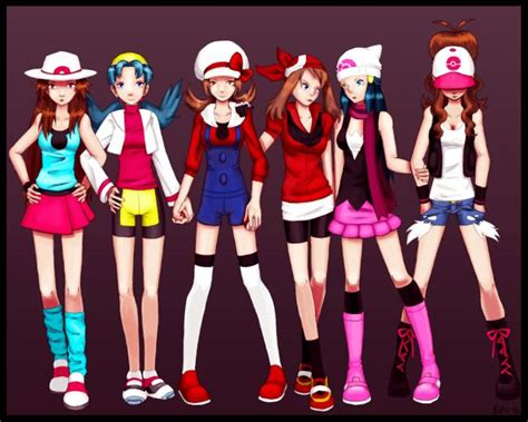 free download pokmon trainers anime girls wallpapers hd desktop and mobile [1920x1080] for your