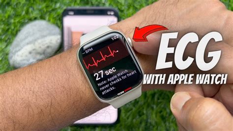 How To Take An Ecg With The Ecg App On Apple Watch Series 78 Youtube
