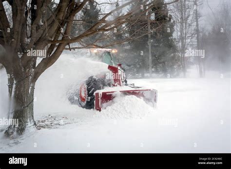 Snowblower Hi Res Stock Photography And Images Alamy