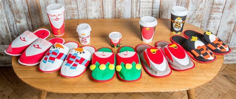 Dozens of coffee videos with help on this channel. Costa Coffee giving away Christmas slippers to match their cups | Metro News