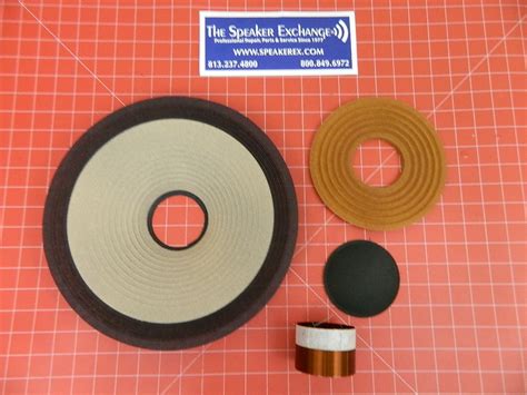 Pioneer 12 30 733a 1 Recone Kit For Hpm100 Gray Textured Cone