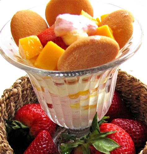 Themustardseed Strawberry And Mango Shortcake Trifle