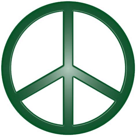 Peace Sign Cutout Zazzle