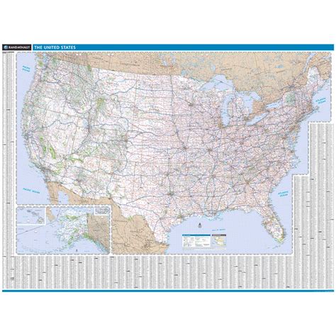 Rand Mcnally Proseries United States Wall Map