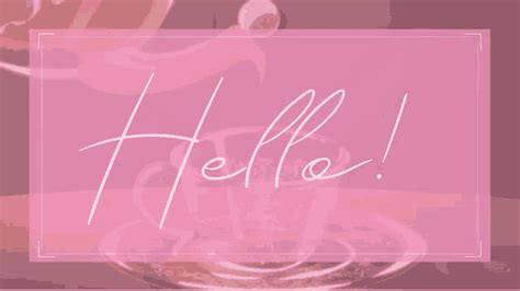 Pink Hello  Pink Hello Anime Discover And Share S