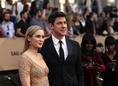 Both blunt and krasinski have credited each other with changing their lives. Emily Blunt, John Krasinski In 'A Quiet Place': Photos Of ...