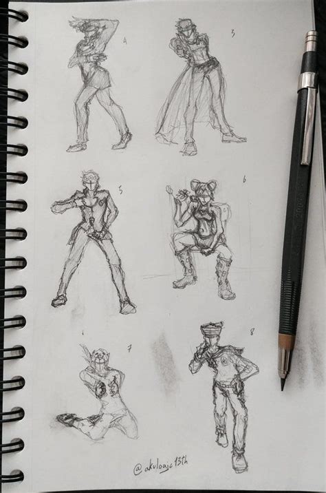 Couple Pose Reference Pose Jojo Sketches Poses Drawing Fanart Tiny Reference Memory Sketch