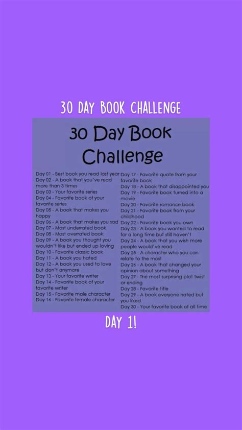 30 Day Book Challenge Day One In 2022 Book Challenge Day Book Favourite Romance Books