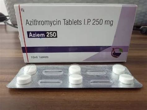 Tonsillitis Antibiotics Azithromycin