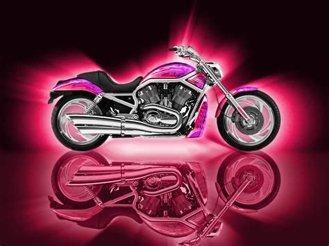 Pink Harley By Fastworks On DeviantArt