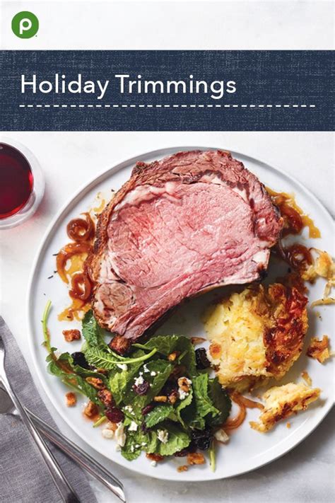 Christmas dinner is a time for family, fun and, most importantly, food! Holiday Trimmings | Recipe | Publix recipes, Beef recipes ...
