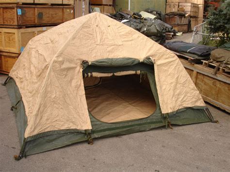 Us Armed Forces Soldier Crew Tent Hero Outdoors