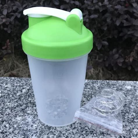 400ml Protein Powder Shake Cup Direct Drinking Sports Water Bottle Portable Outdoor Fitness