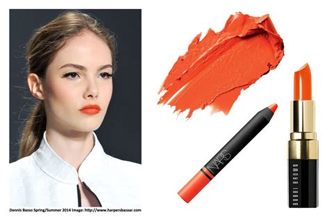 How To Wear Orange Lipstick This Spring Orange Lipstick Skin Color Lipstick Red Orange Lipstick