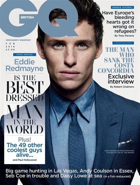 British Gq February 2016 Cover Various Covers