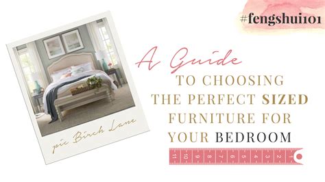 A Guide To Choosing The Perfect Sized Furniture For Your Bedroom