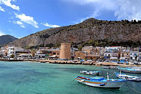 Bagheria Town In Sicily Italy